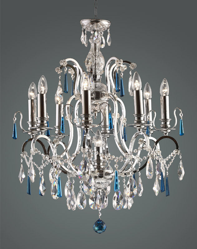 Chandelier 410-0130/8+1 N-BL