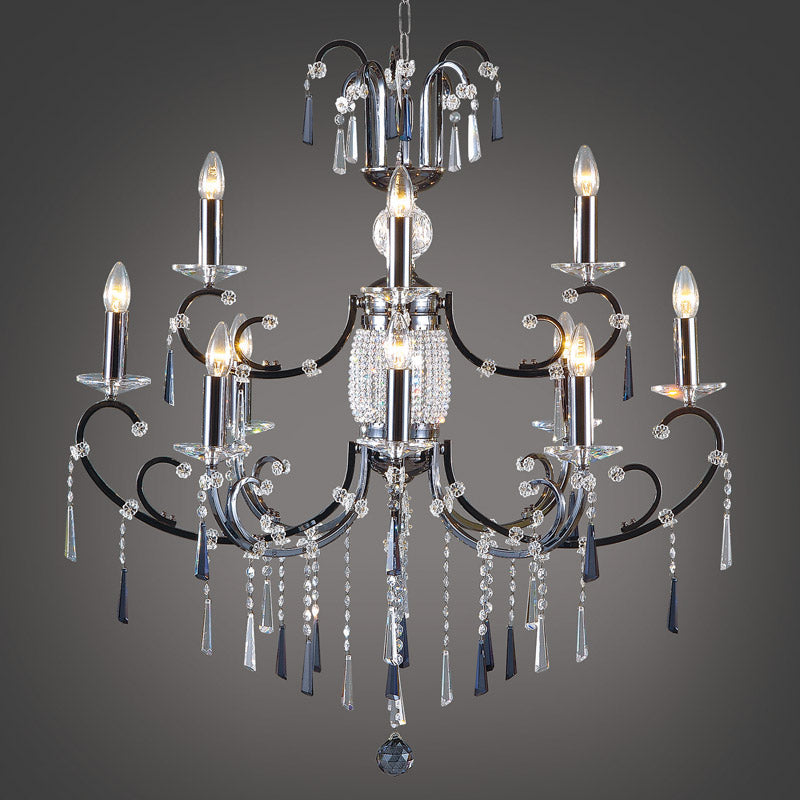 Chandelier 410-0135/8+4 BL-G