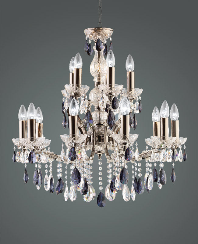 Chandelier 400-0125/10+5 BL-G
