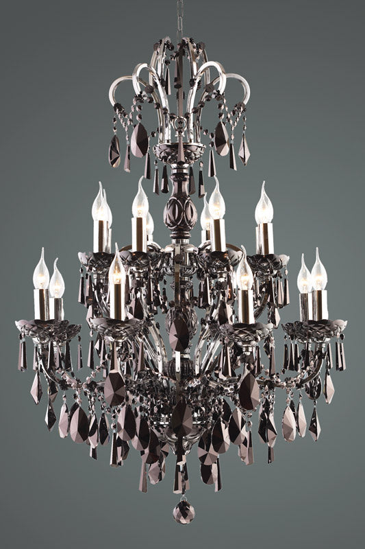 Chandelier 410-0150/8+8 BL-TBL