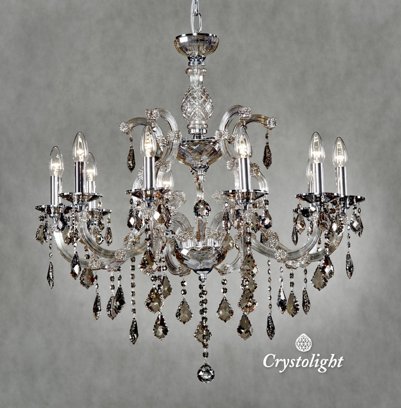 Maria Theresia Modern 10 armen Champagne
