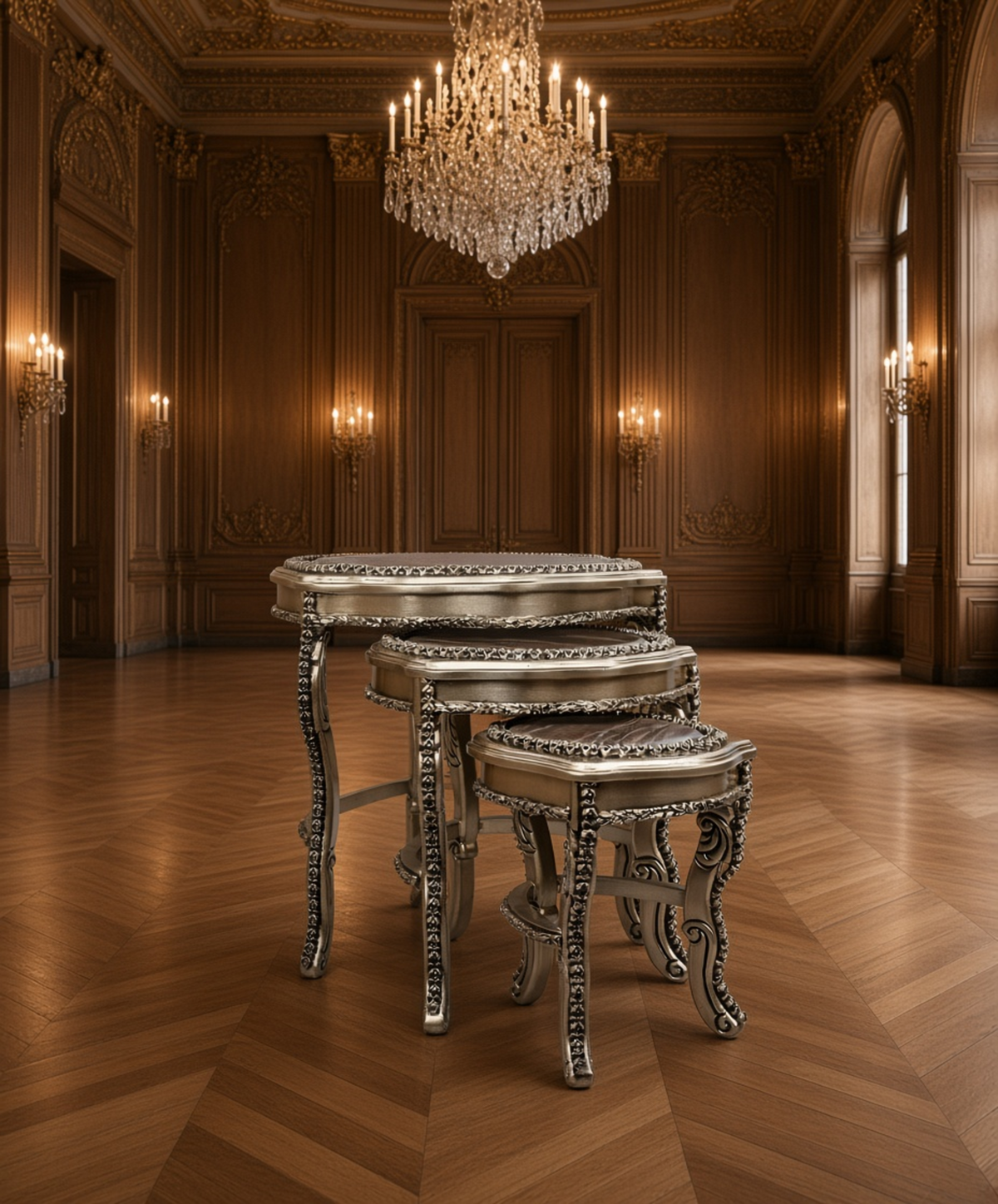 Exclusive 3-Piece Side Table Set