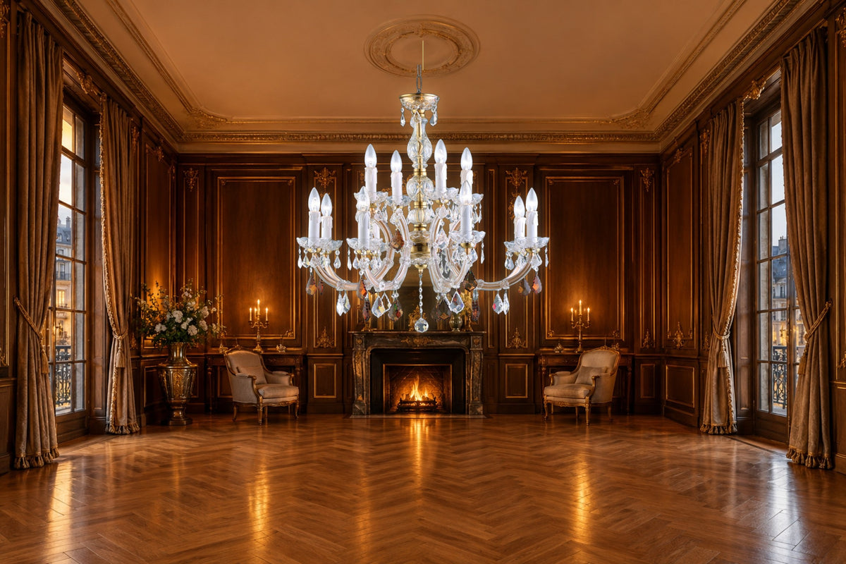 Maria Theresia Chandelier Bronze