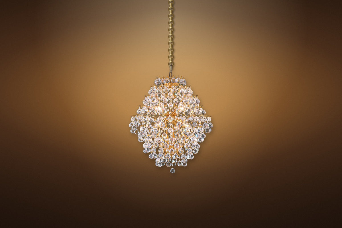 Chandelier Ball Shapes Gold