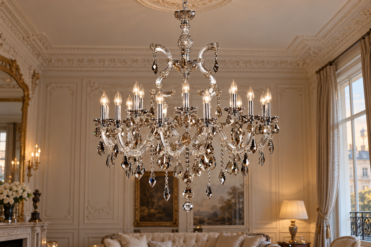Maria Theresia Modern 18 armen Champagne